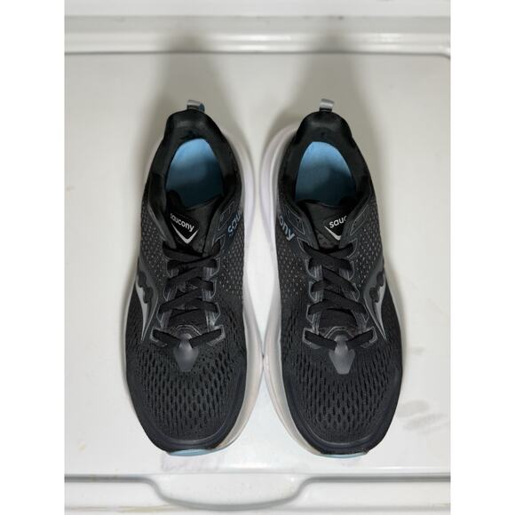 Saucony Guide 17 Women’s Running Shoes Size 9 W Black Gray PWRRUN – Excellent - Picture 4 of 16